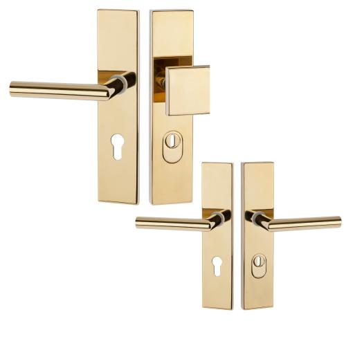 Artikelbild des Artikels “Schutzbeschlag 1802/2094 Edelstahl PVD Messingfarben poliert “