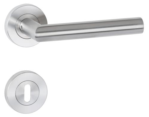 Artikelbild des Artikels “Basic 02 Schraubrosette - 1802/2061-60 Edelstahl matt “