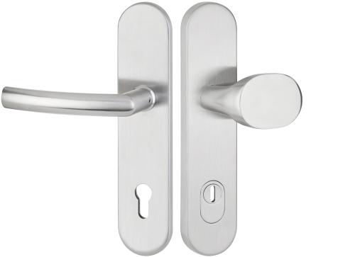 Artikelbild des Artikels “Schutzbeschlag 1807/2089 Edelstahl matt - Einbruchschutzklasse EN3 (ES2) “