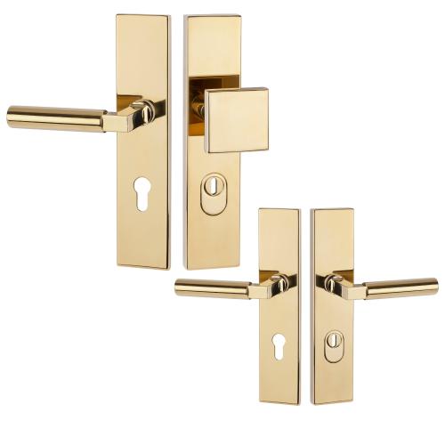 Artikelbild des Artikels “Schutzbeschlag 1832/2094 Edelstahl PVD Messingfarben poliert “