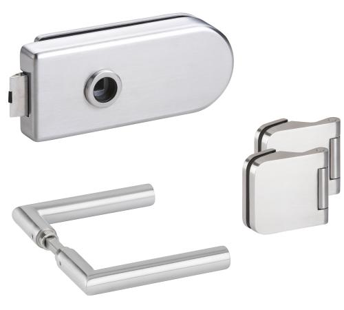 Artikelbild des Artikels “Glastürsets Serie 6010 VENEZIA Edelstahl(farben) matt “