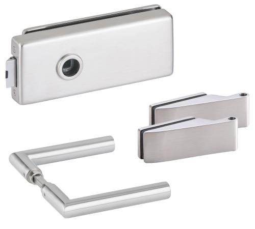 Artikelbild des Artikels “Glastürsets Serie 6080 GENOVA Aluminium silberfarben “