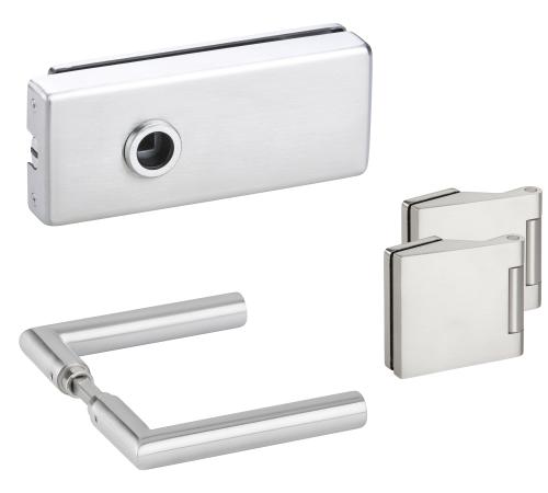 Artikelbild des Artikels “Glastürsets 6080MAG Edelstahl matt “
