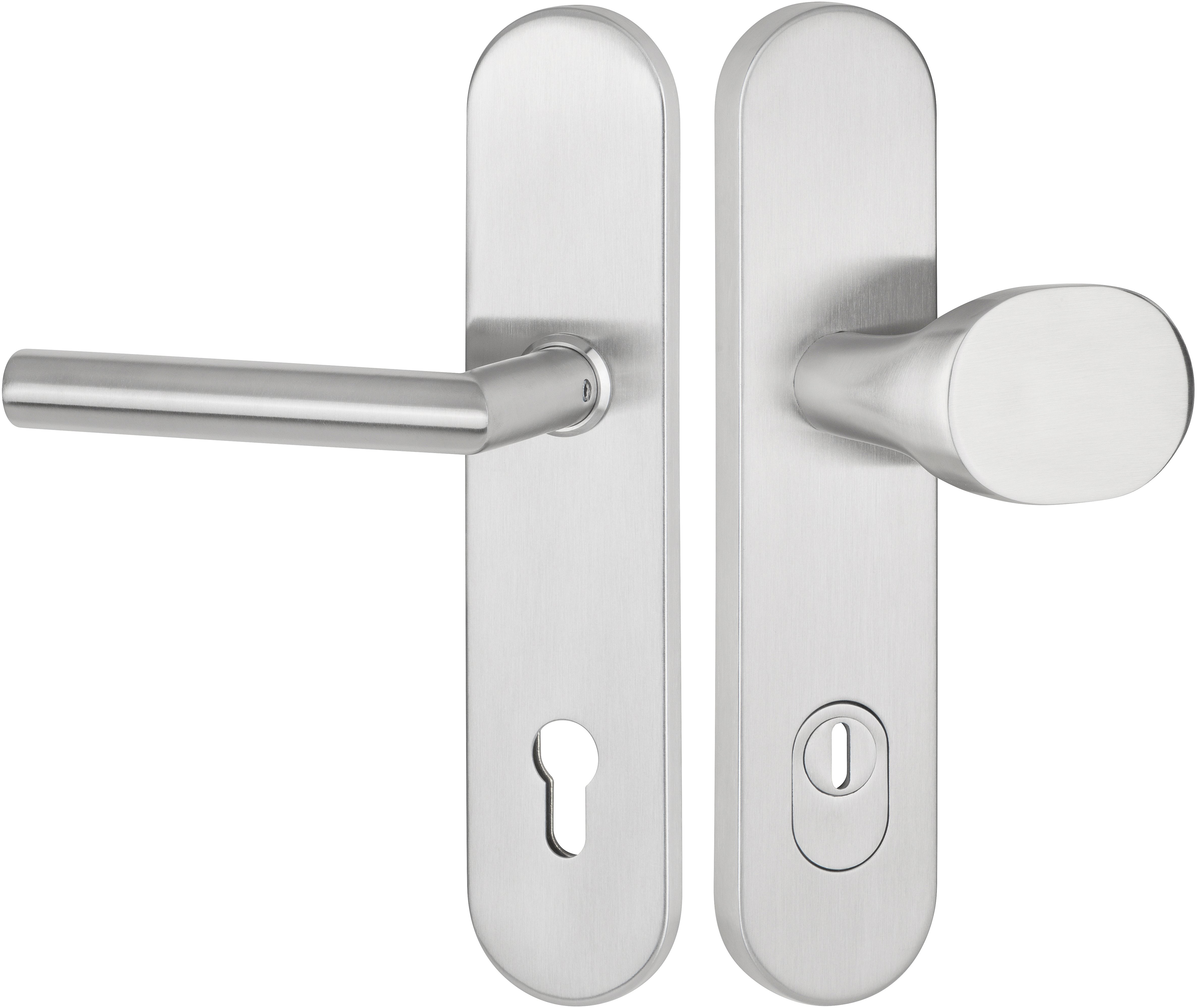  Artikelbild 1 des Artikels “Schutzbeschlag 1802/2089 Edelstahl matt - Einbruchschutzklasse EN3 (ES2) “