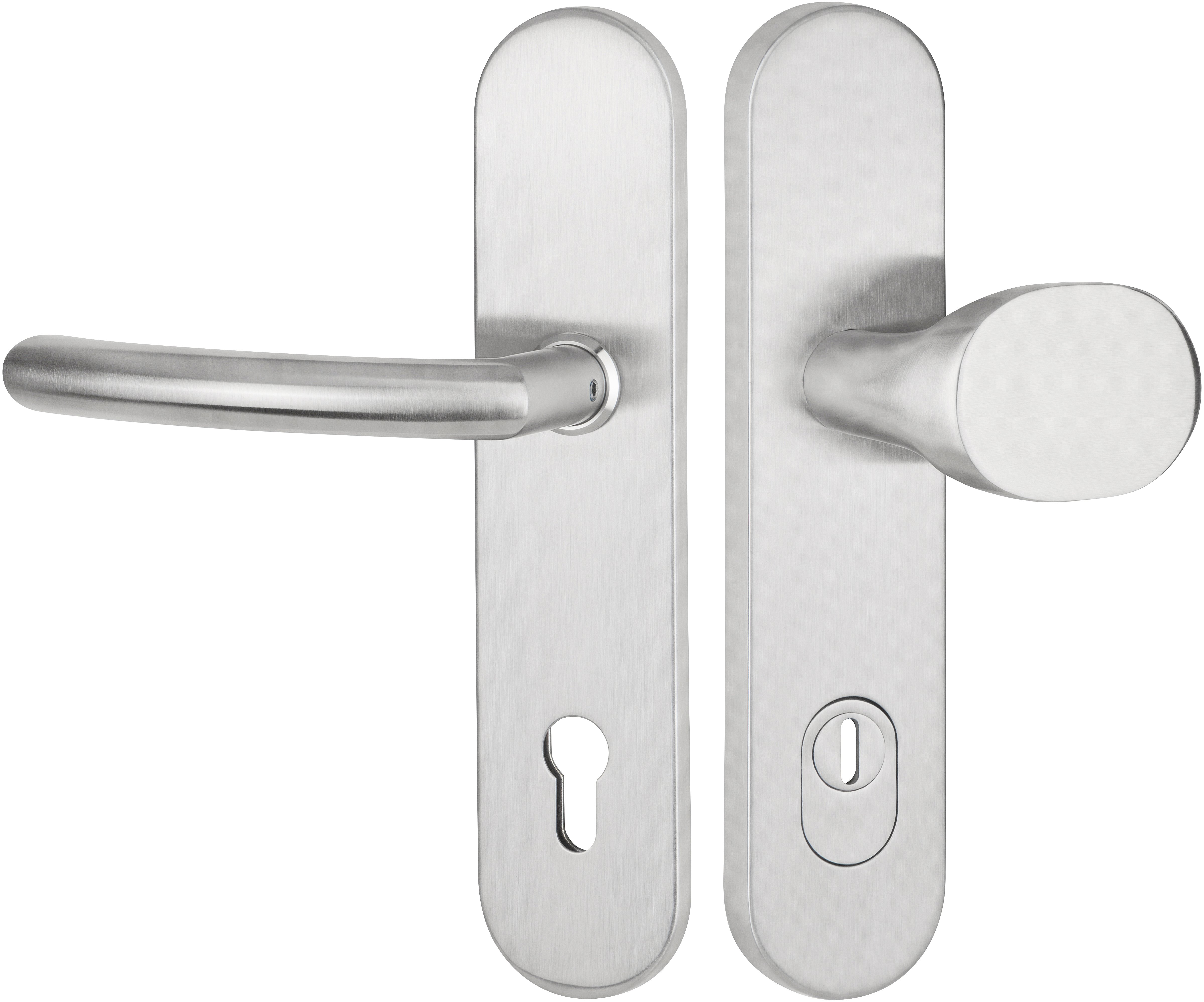  Artikelbild 1 des Artikels “Schutzbeschlag 1804/2089 Edelstahl matt - Einbruchschutzklasse EN3 (ES2) “