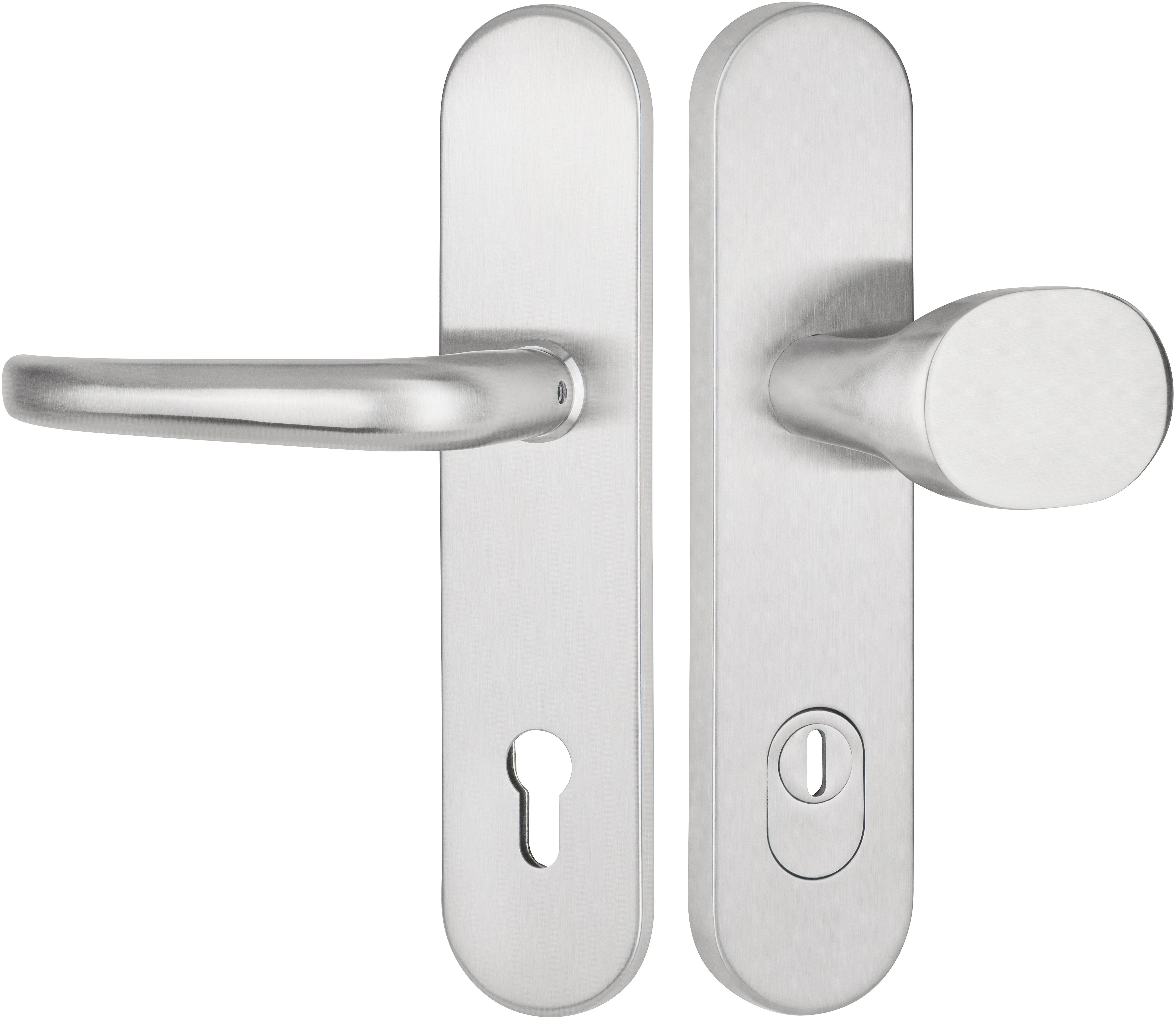  Artikelbild 1 des Artikels “Schutzbeschlag 1806/2089 Edelstahl matt - Einbruchschutzklasse EN3 (ES2) “