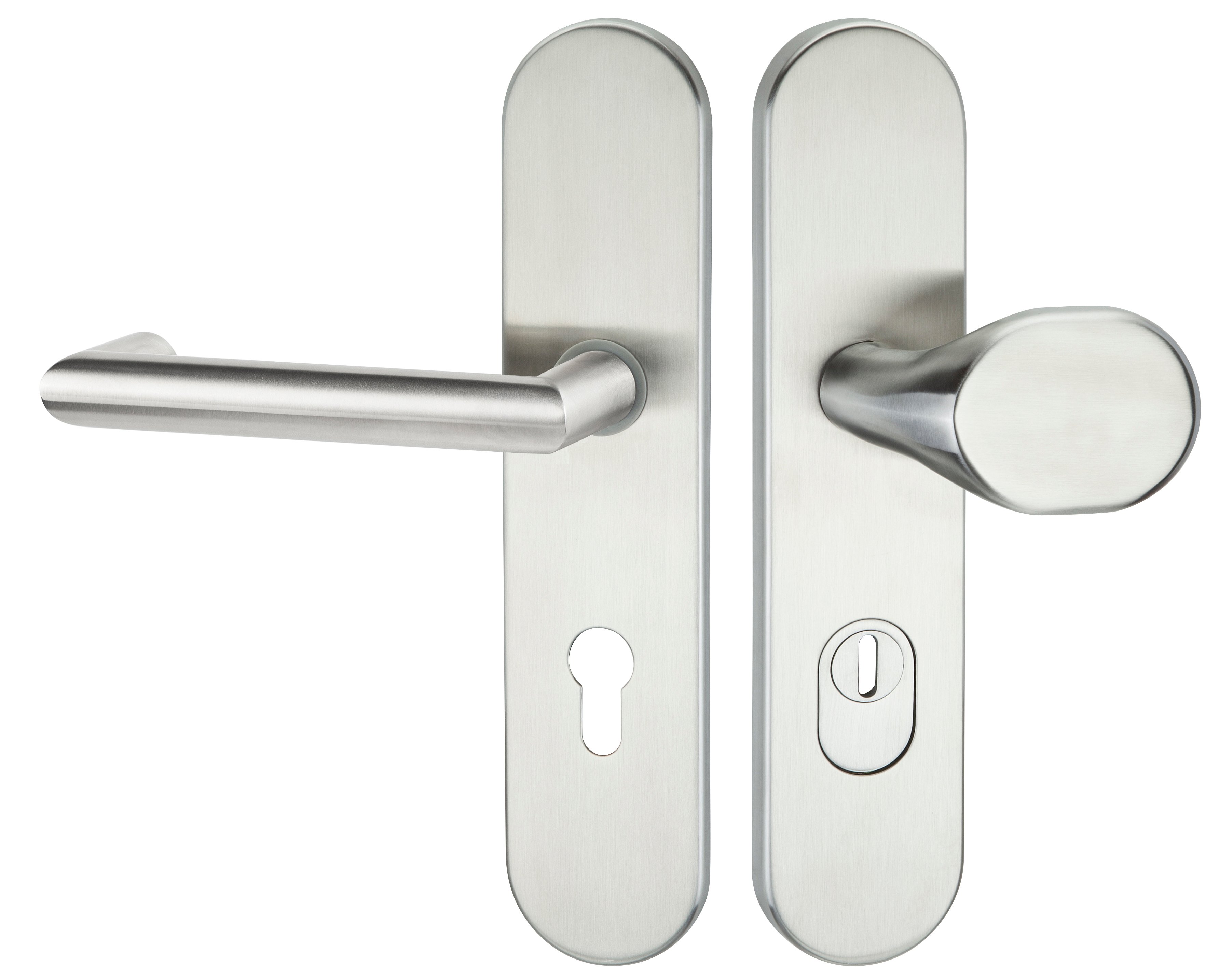  Artikelbild 1 des Artikels “Schutzbeschlag 1808/2089 Edelstahl matt - Einbruchschutzklasse EN3 (ES2) “