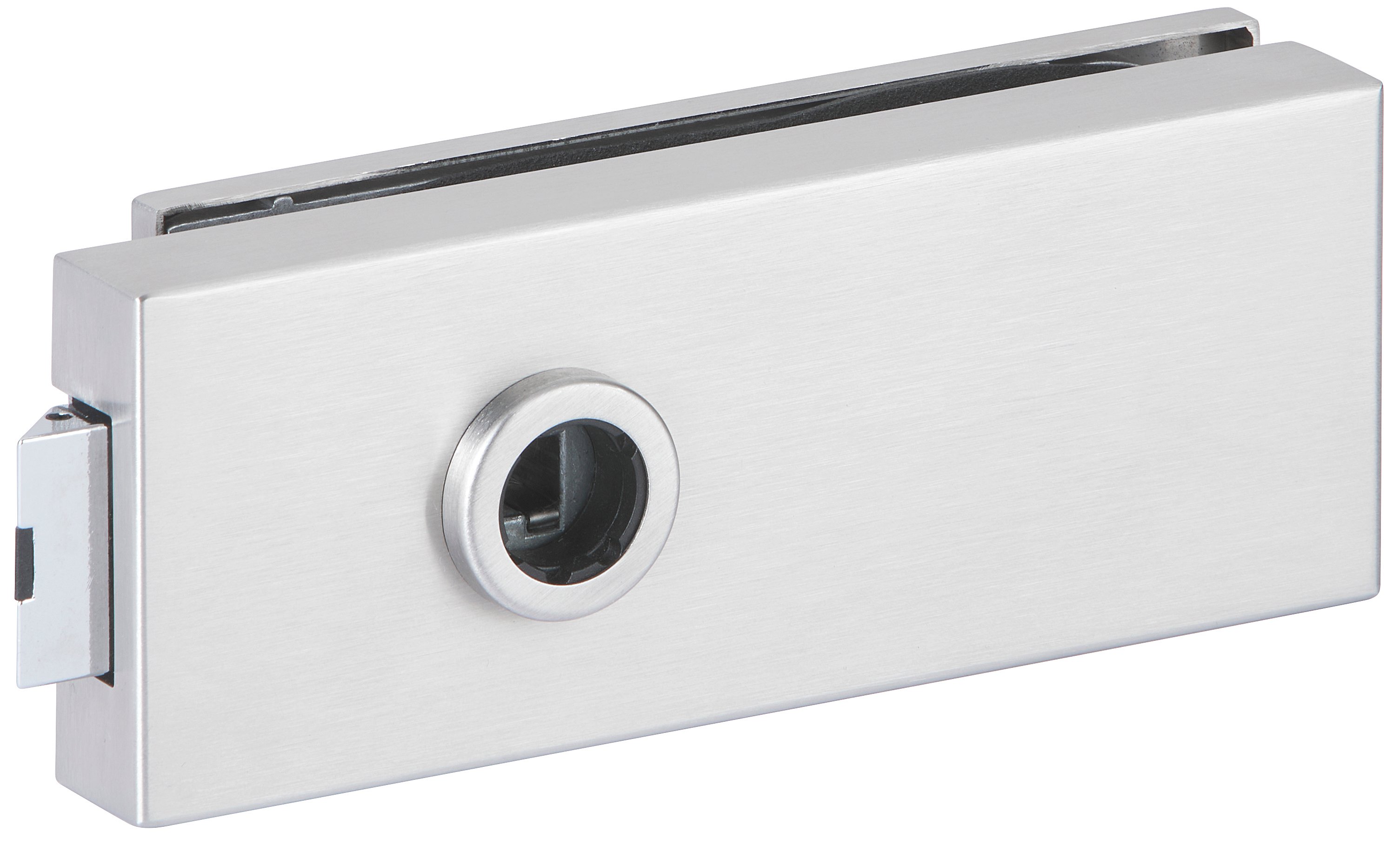  Artikelbild 1 des Artikels “Glastürschloß Treviso Serie 6070 Edelstahl matt “