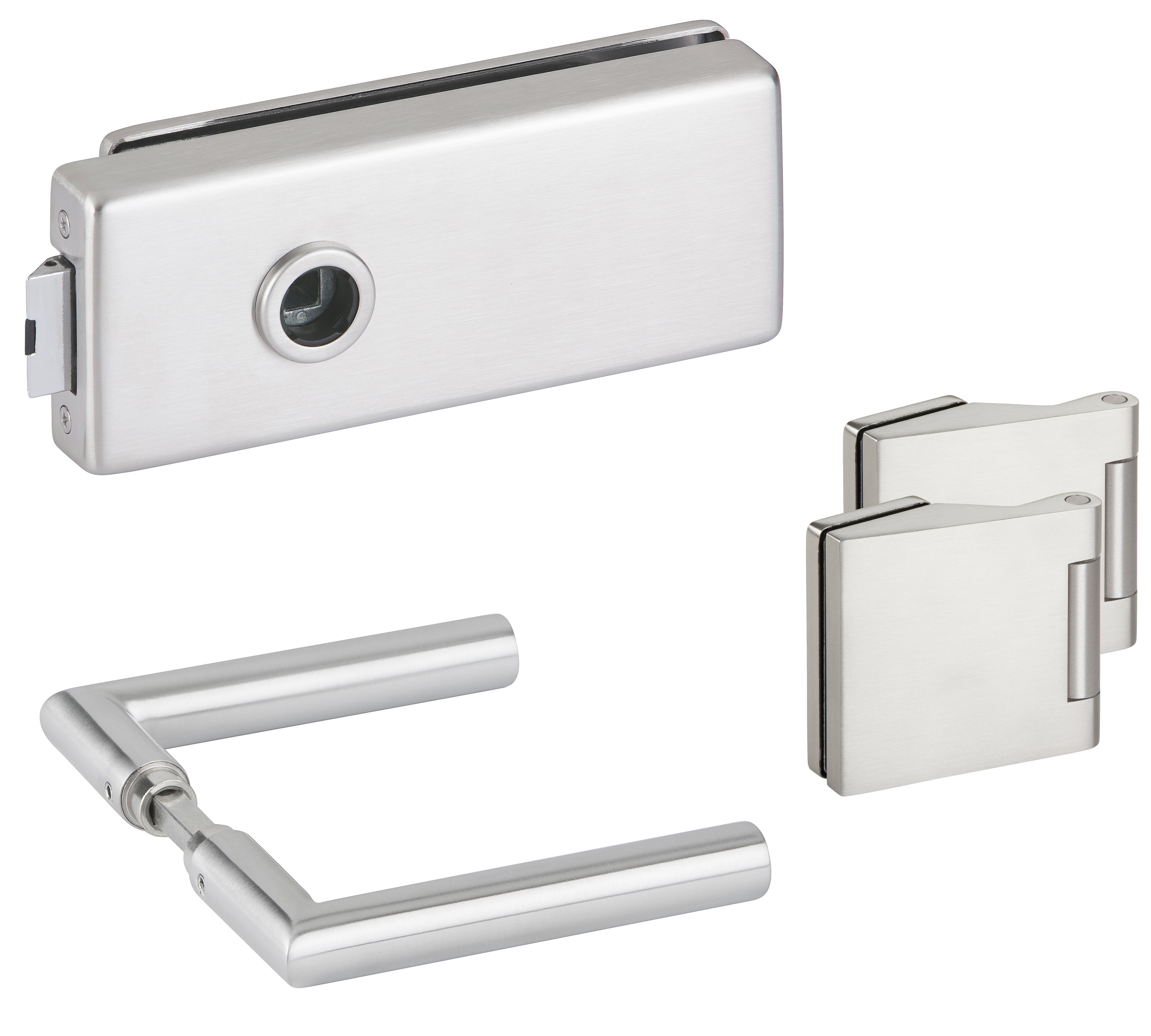  Artikelbild 1 des Artikels “Glastürsets Serie 6080 GENOVA Edelstahl(farben) matt “