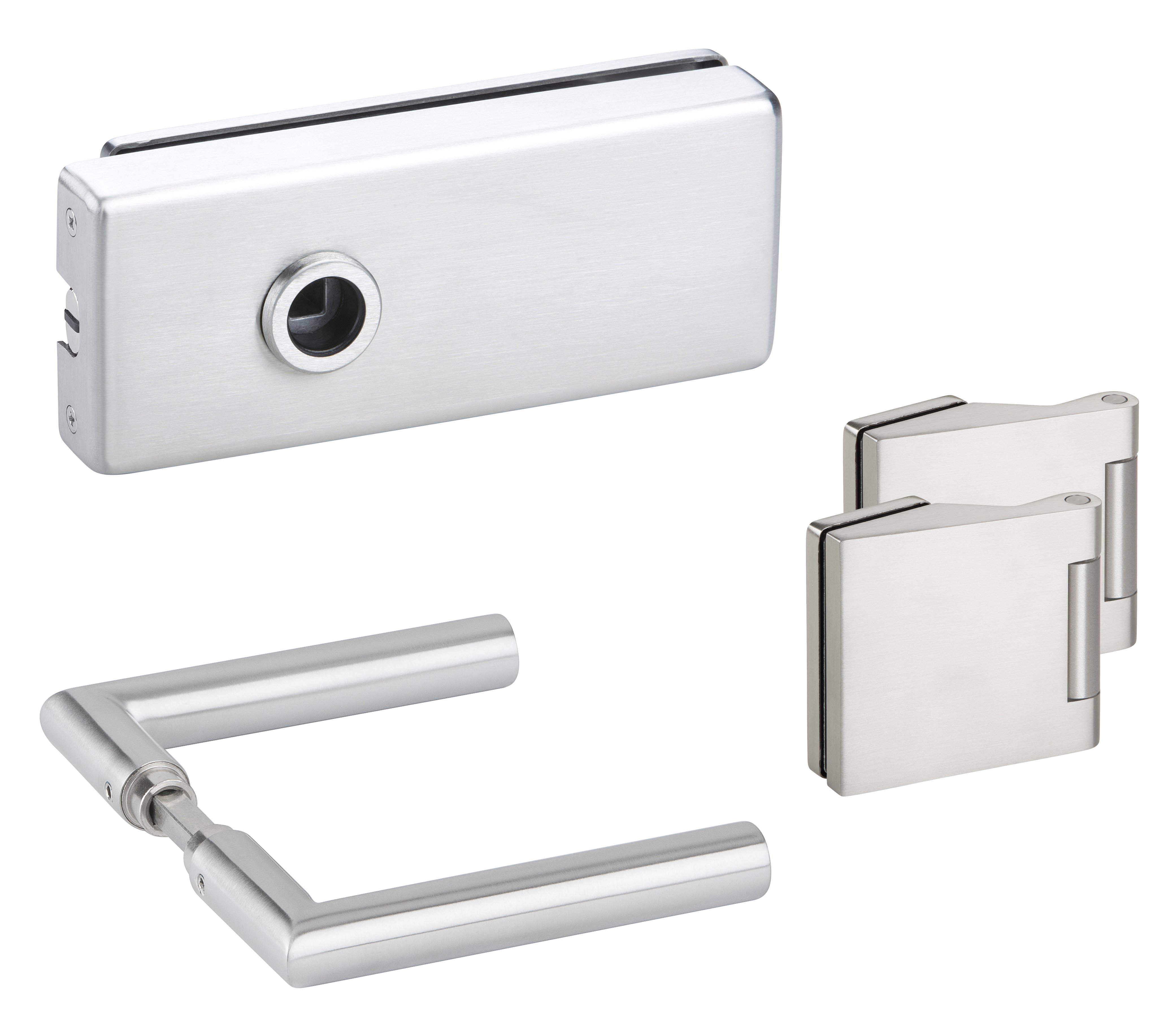  Artikelbild 1 des Artikels “Glastürsets 6080MAG Edelstahl matt “