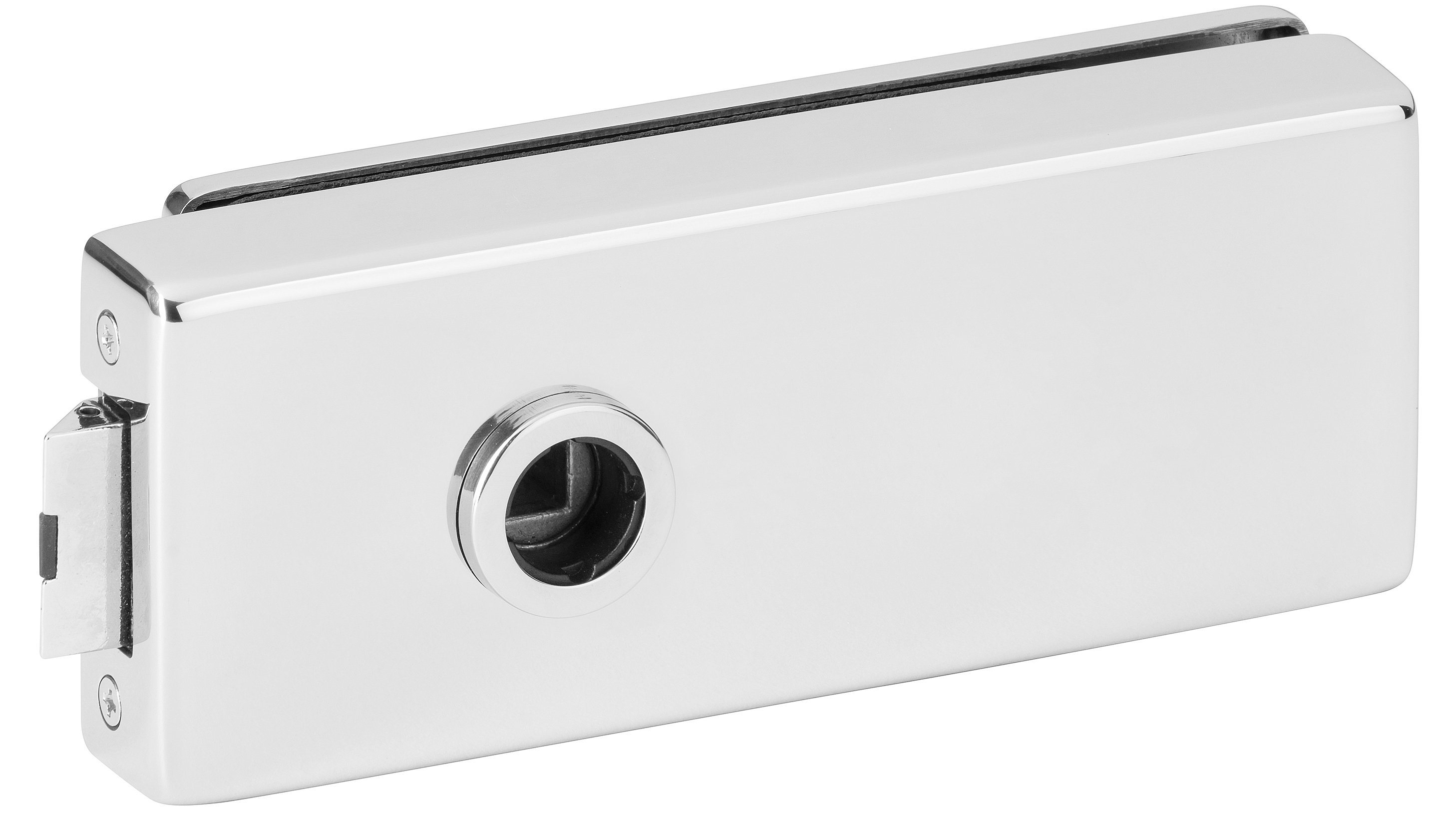  Artikelbild 1 des Artikels “Glastürschloß Genova Serie 6080 Edelstahl poliert “