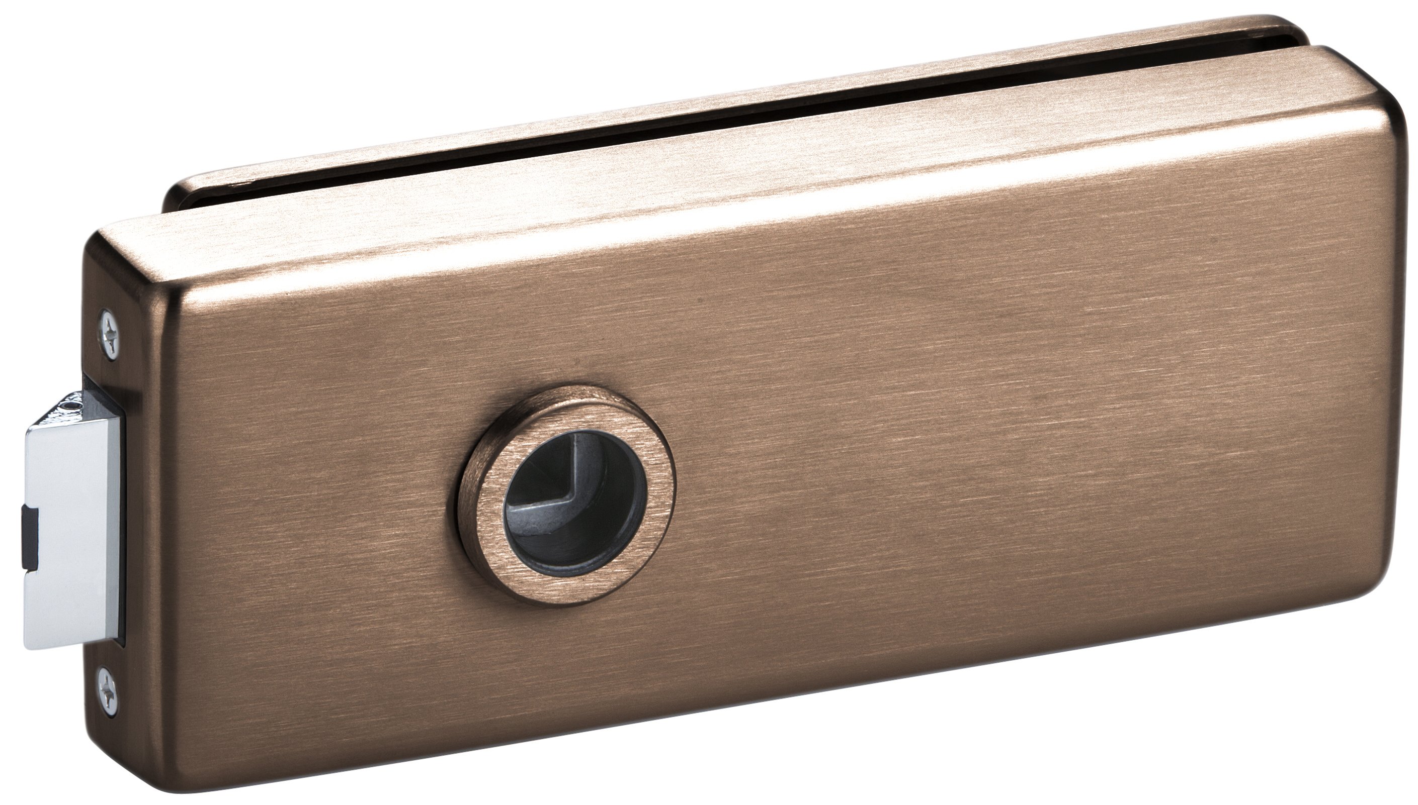  Artikelbild 1 des Artikels “Glastürschloß Genova Serie 6080 Bronzefarben matt “