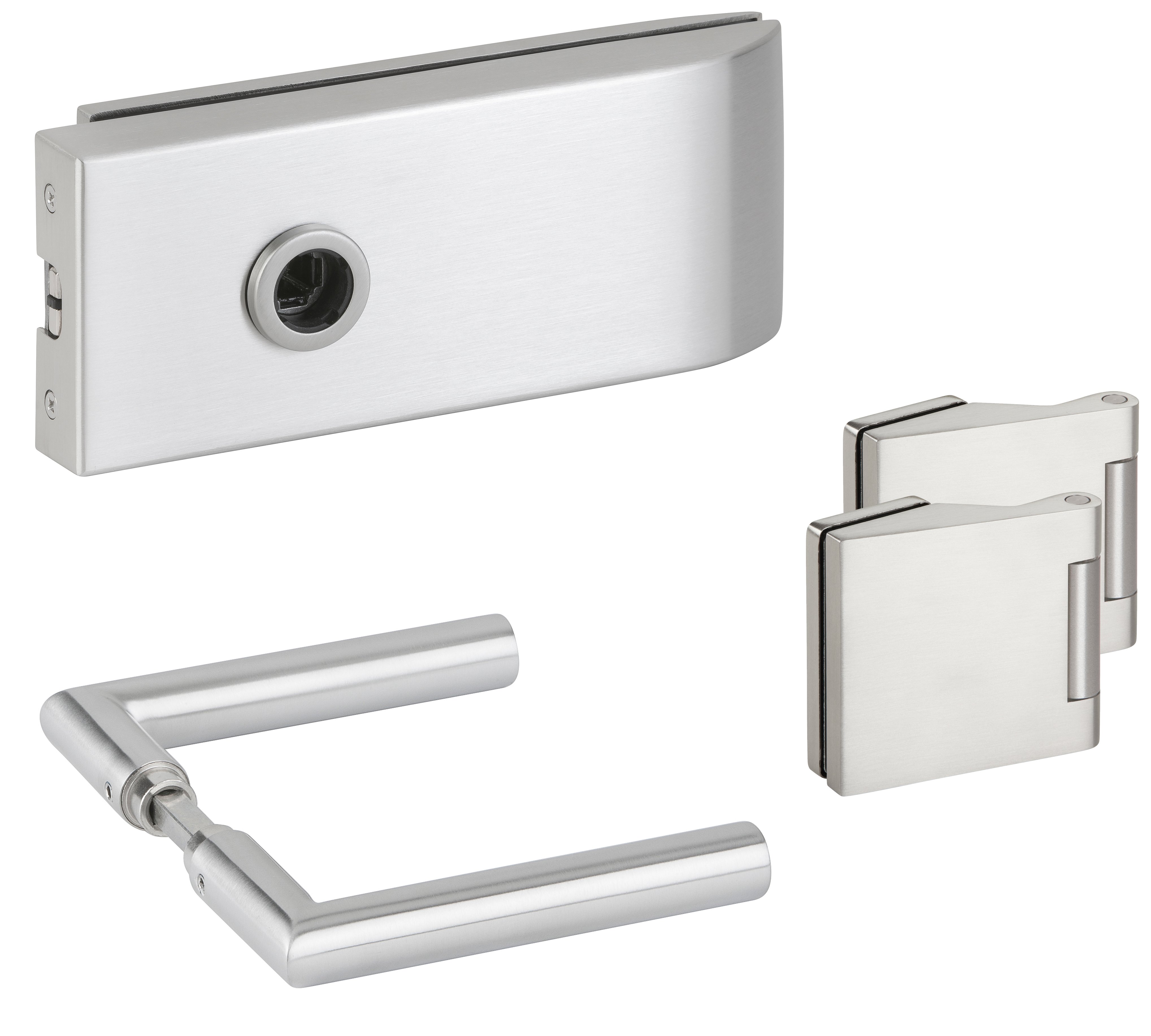  Artikelbild 1 des Artikels “Glastürsets 6140MAG Edelstahl matt “