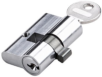  Artikelbild 1 des Artikels “Glastür-Profilzylinder edelstahlfarben Edelstahlfarben“