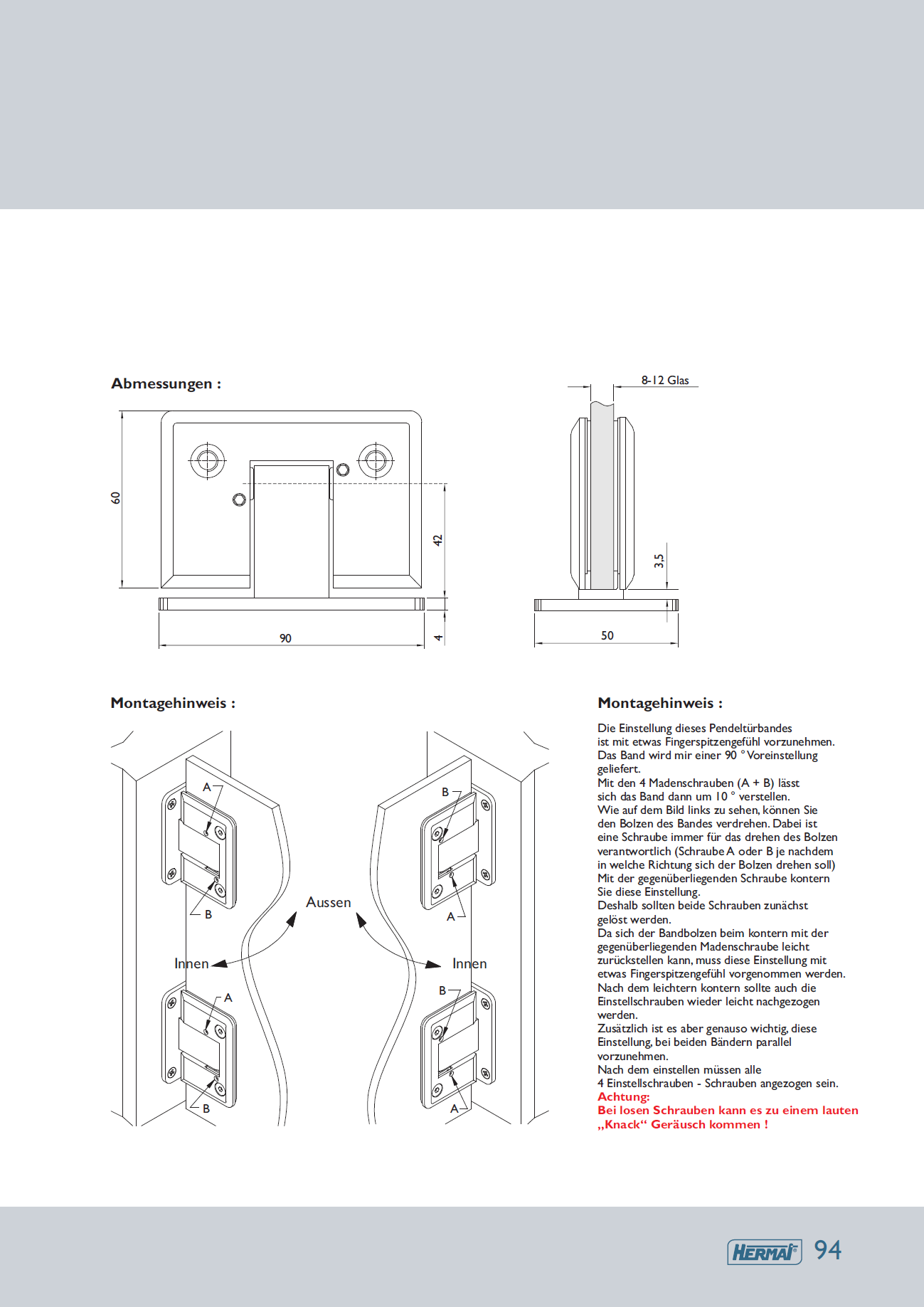  Artikelbild 3 des Artikels “Glas-Pendeltürband “